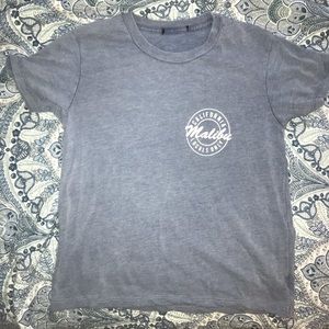 brandy t-shirt crop top!!